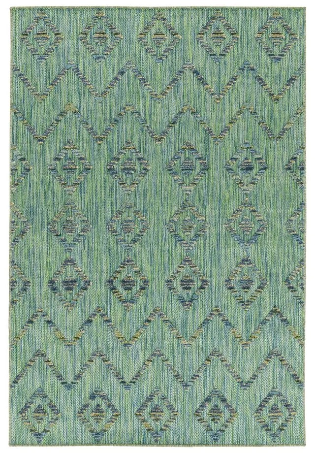 Zielony chodnik odpowiedni na zewnątrz 80x250 cm Bahama – Ayyildiz Carpets