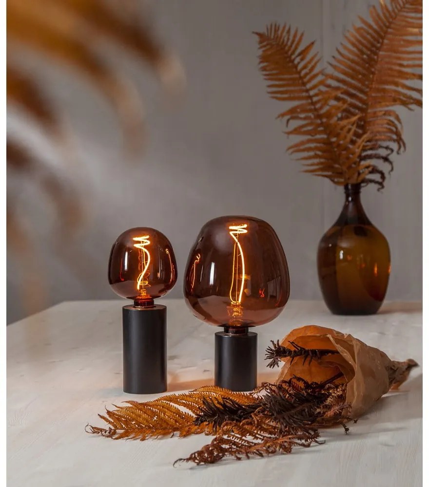 Czarna podstawa lampy 10 cm Tub – Star Trading