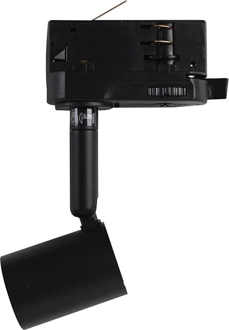 Reflektor szynowy 3-fazowy czarny - Jeany