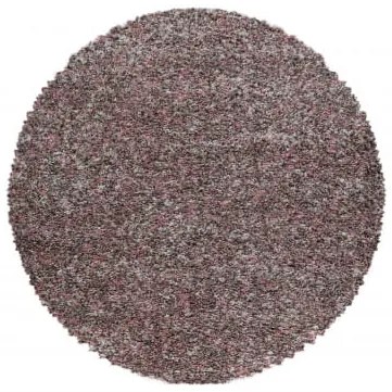 Dywan shaggy Enjoy rose multikolor 160 cm x 160 cm koło