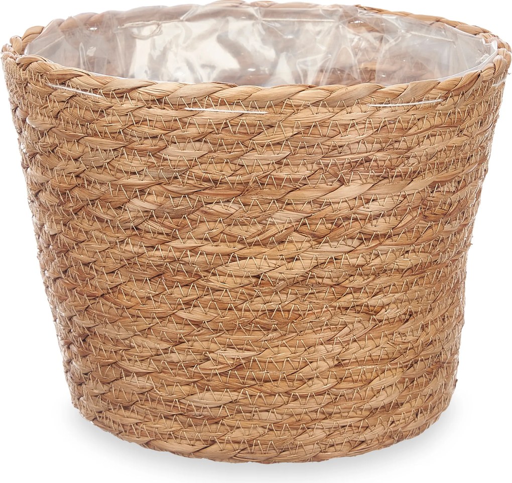 Osłonki na doniczki plecione RUSTIC, 3 sztuki