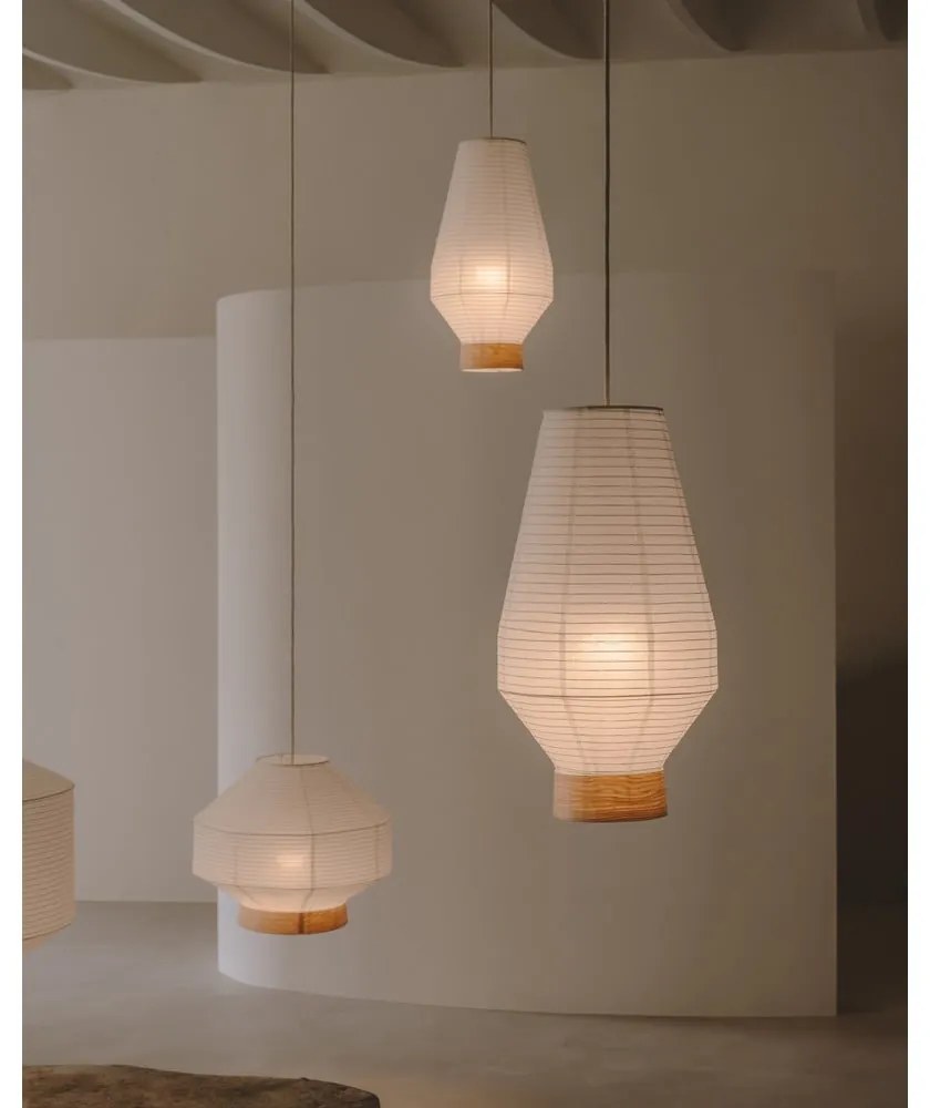 Biały abażur ø 30 cm Hila – Kave Home