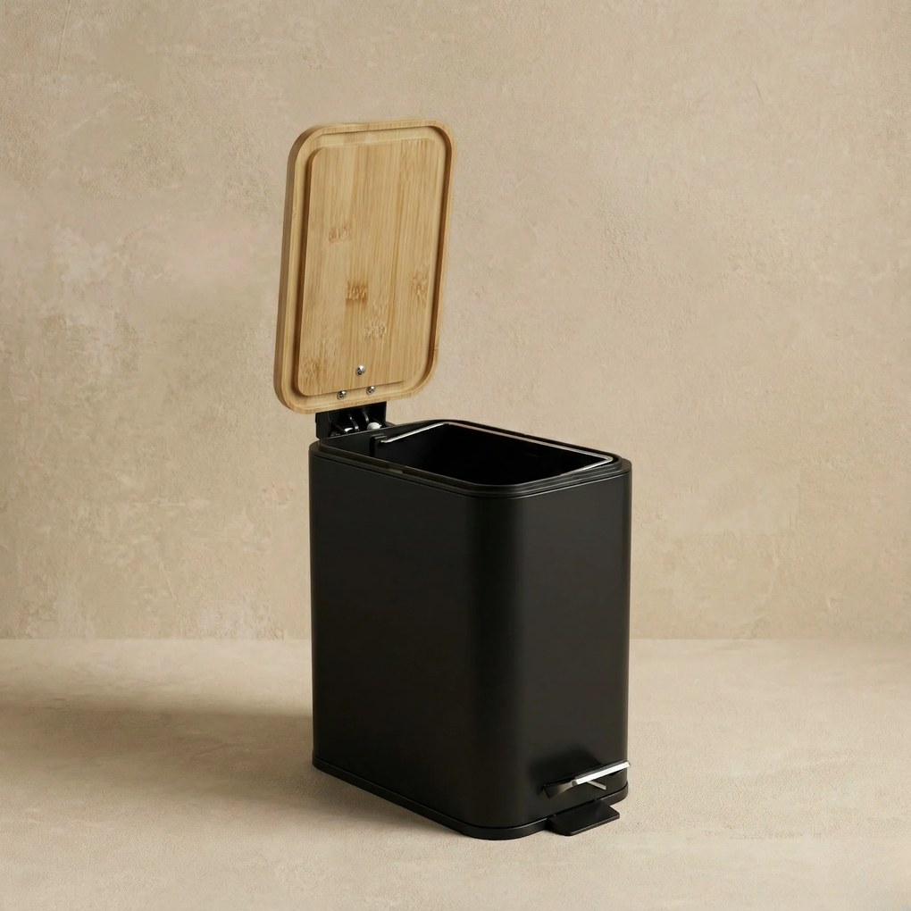 Wąski kosz łazienkowy VEDA, 5 l