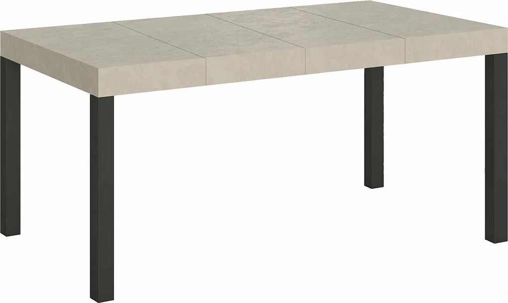 Stół rozkładany 120/224x90 cm Everyday Premium nogi kaszmir antracyt