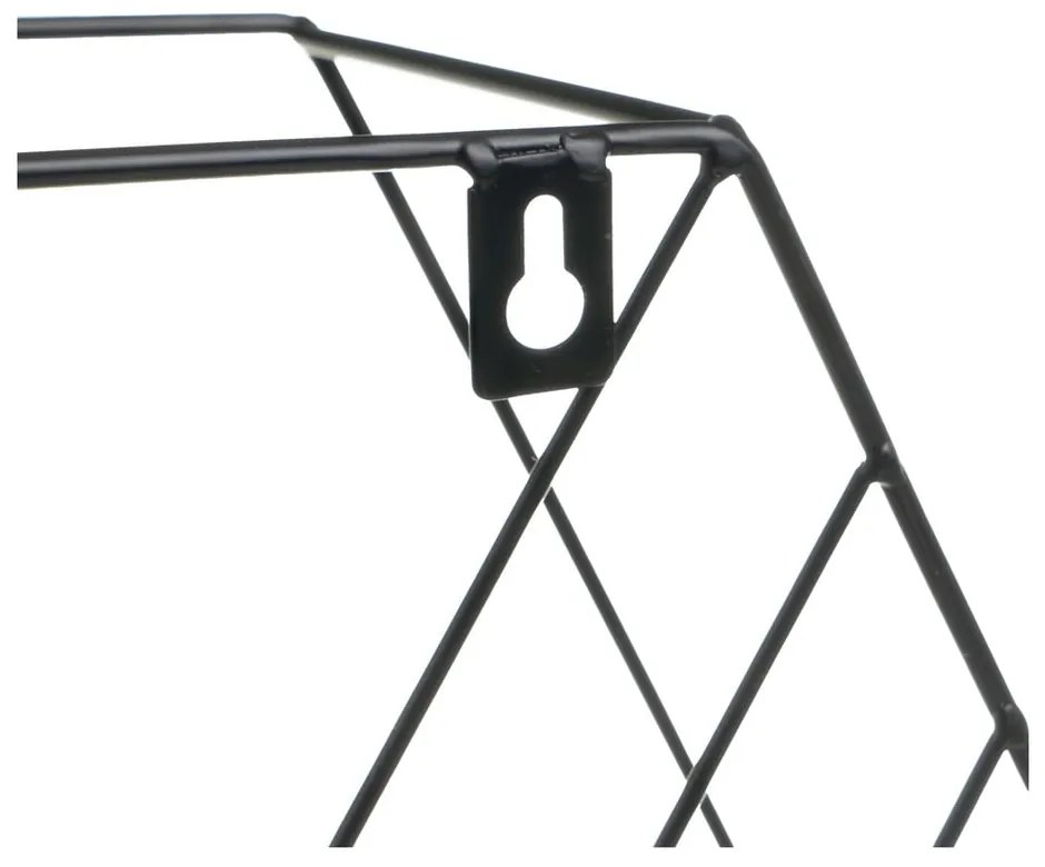 Czarno-naturalne półki zestaw 3 szt. 31 cm – Casa Selección