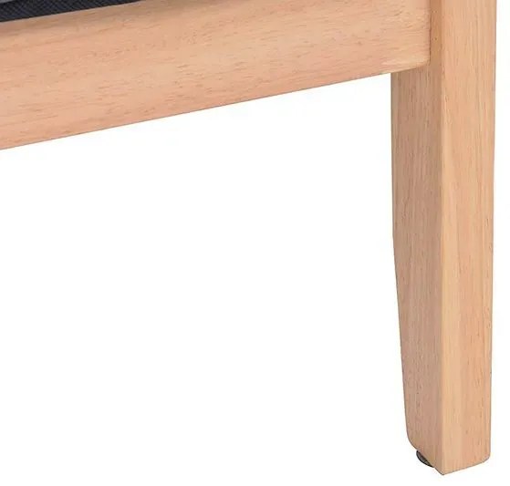 2-osobowa ciemnoszara sofa retro E4-W00