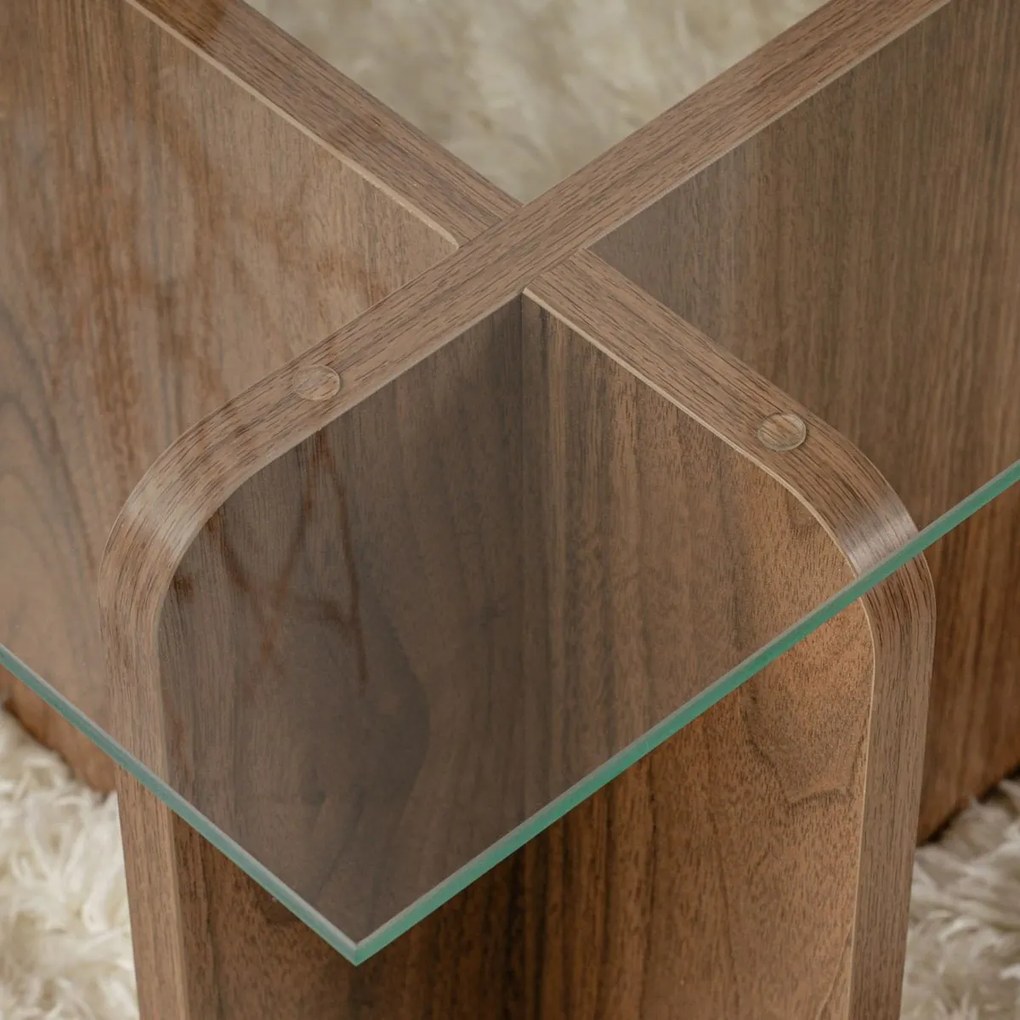 Stolik konferencyjny Flavio Walnut
