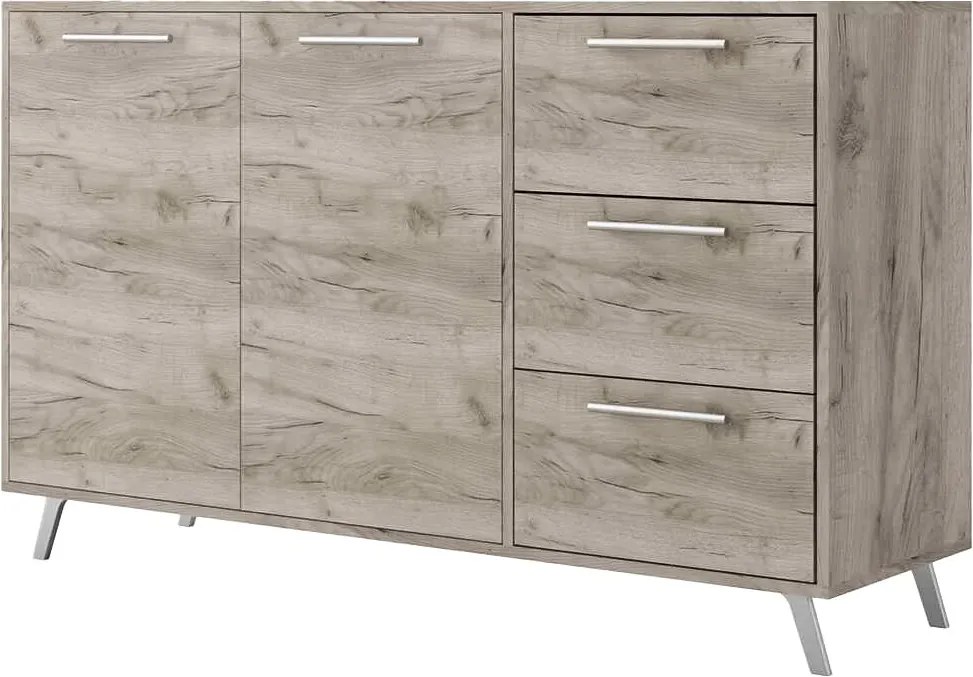 Komoda ELISE 140 cm do Salonu Sypialni Dąb