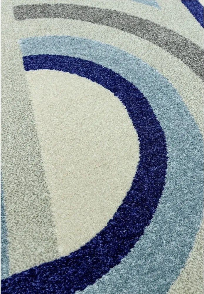 Szaroniebieski dywan 160x230 cm Nova Retro Blue – Asiatic Carpets