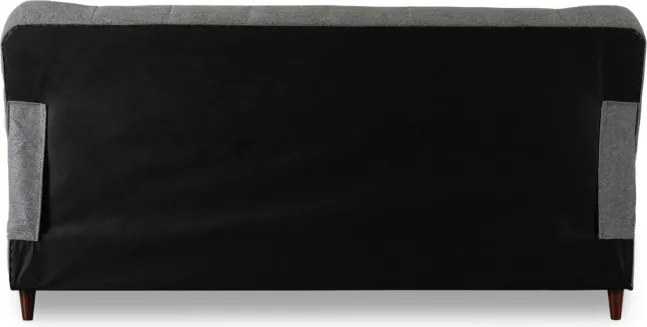 Sofa z Funkcją Spania NEPAL Wersalka Rozkładana Dwuosobowa Szara Nowoczesna do Salonu