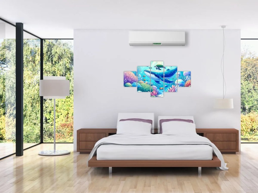 Obraz – Podwodny świat (125x70 cm)