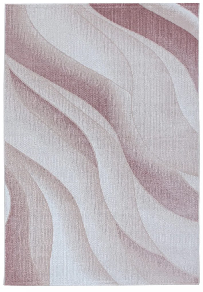 Dywan nowoczesny Costa różowo-szary 80 cm x 150 cm
