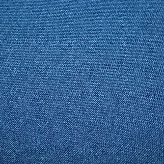3 osobowa niebieska sofa pikowana F6-G11