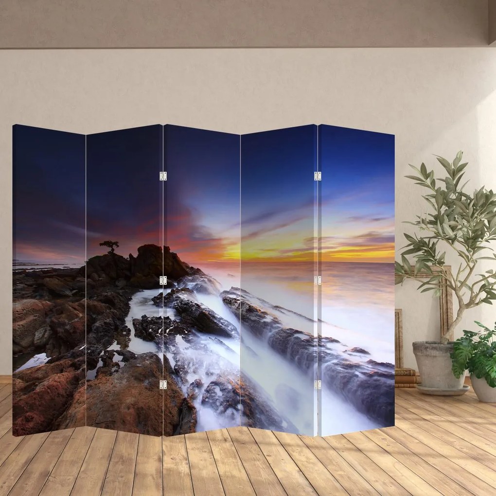 Parawan - Góra we mgle (210x170 cm)