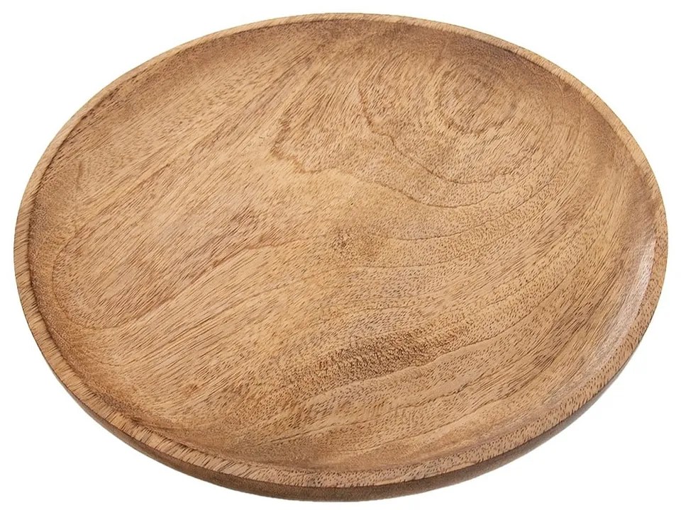 Drewniana taca ø 30 cm Mango – Orion