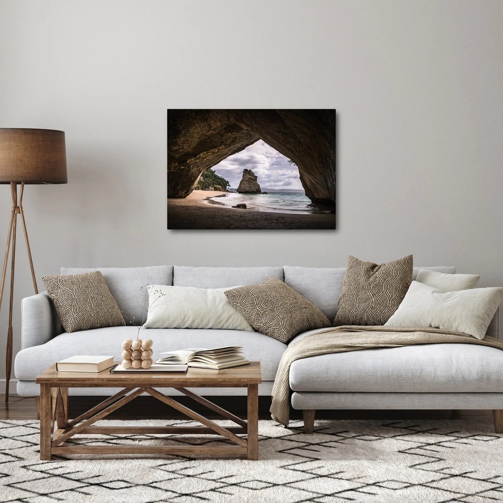 Obraz z jaskini, Nowa Zelandia (70x50 cm)