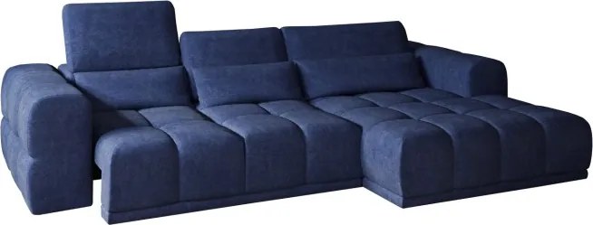 Narożnik LAGOS z elektrycznym wysuwem i regulowanymi zagłówkami WERSAL