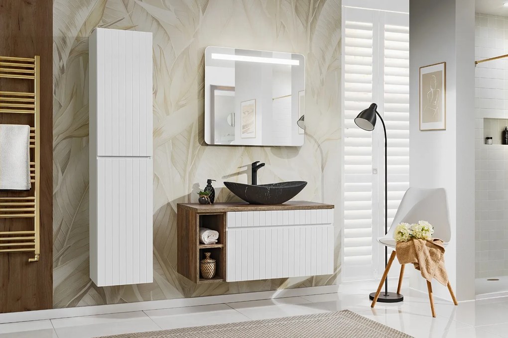 Szafka pod umywalkę ICONIC WHITE 82 80cm biała COMAD