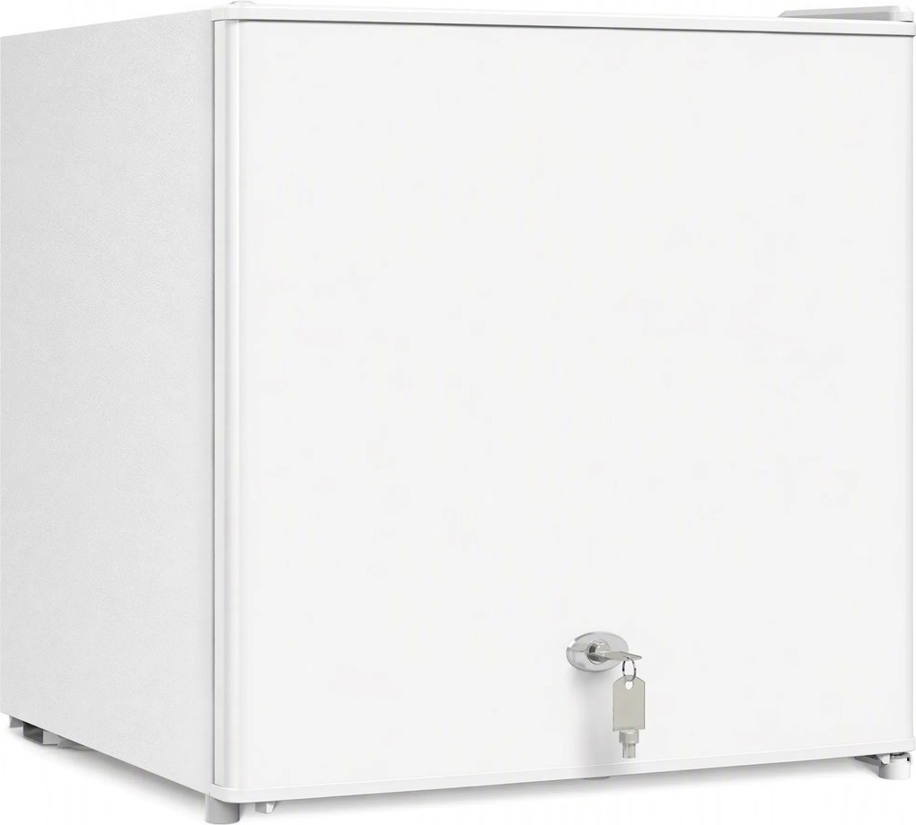HOMCOM Mini-zamrażarka 35 l zamrażarka wolnostojąca 161 W 47 x 44,2 x 48,8 cm biały | Aosom PL