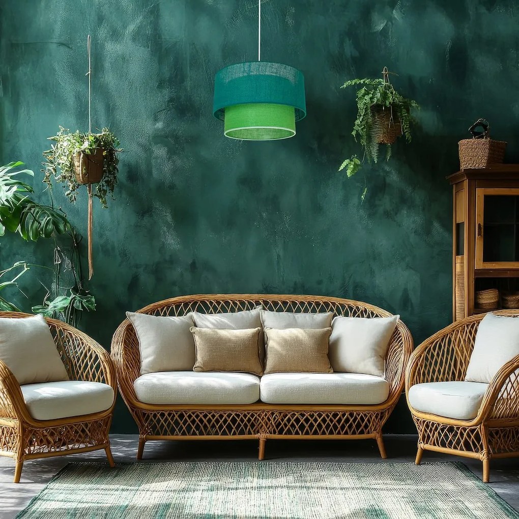 Lampa wisząca boho BUENO 1xE27
