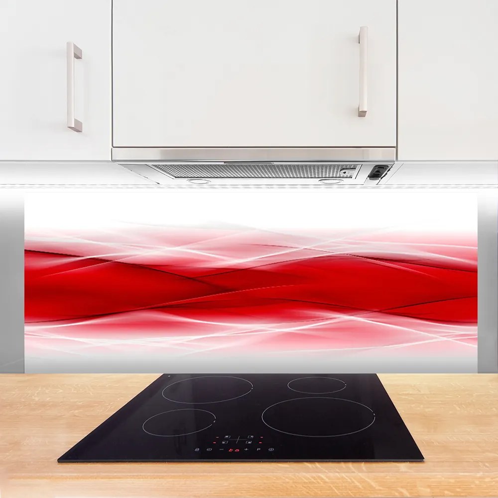 Panel Szklany Abstrakcyjna Interpretacja Fal