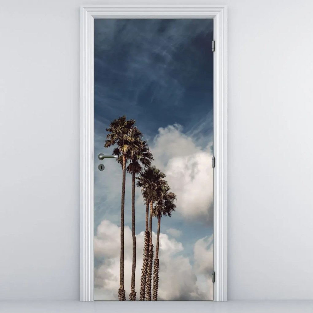 Fototapeta na drzwi - Palm dramat (95x205cm)
