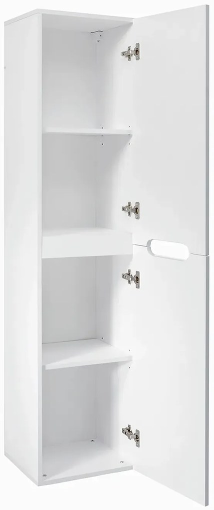 Biały wysoki regał łazienkowy W5-C55