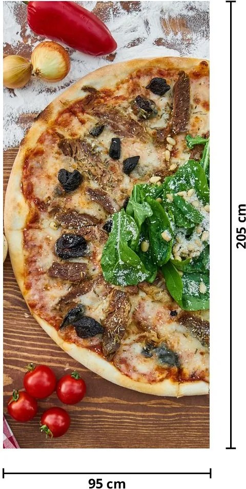 Fototapeta na drzwi - Pizza (95x205cm)