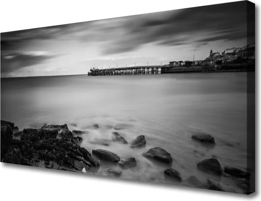 Obraz canvas na ścianę Molo prowadzące w Głąb Morza