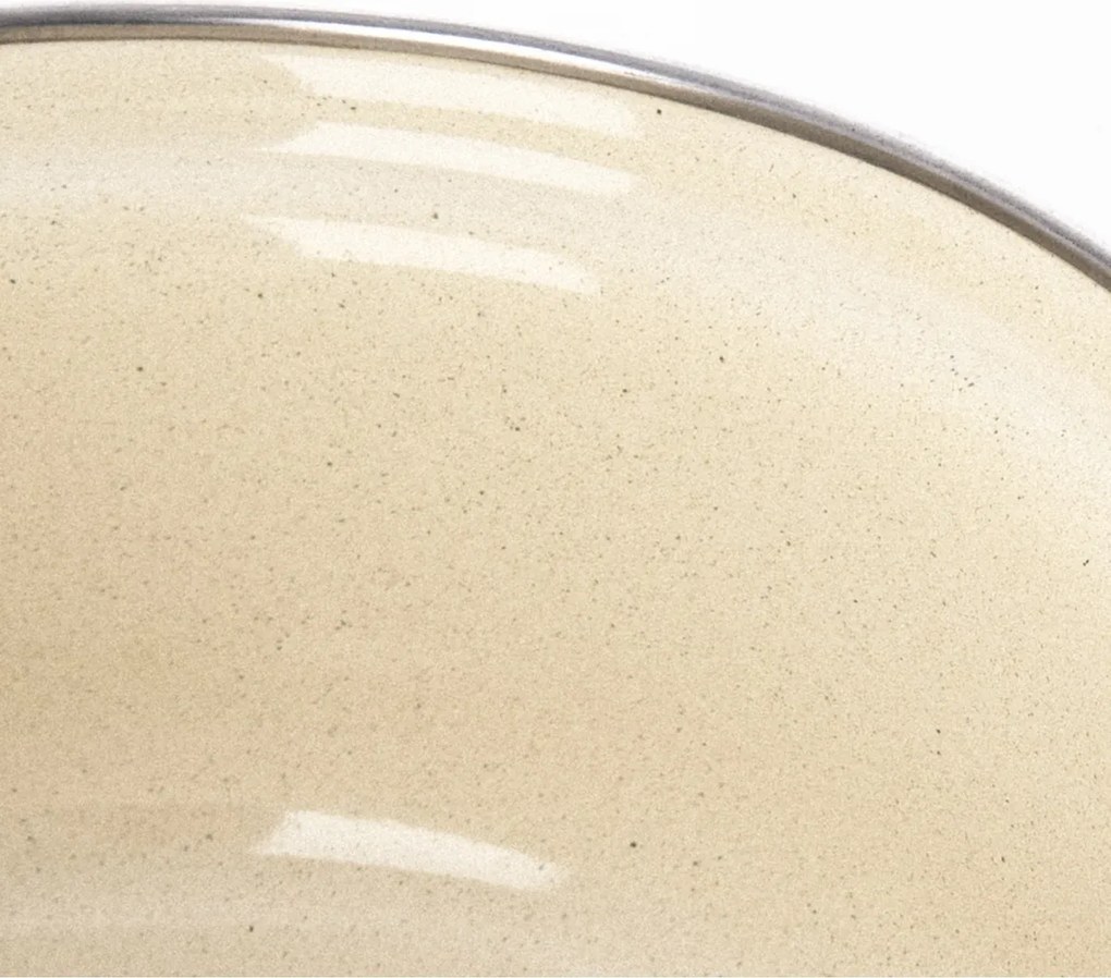 Orion Garnek emaliowany z obrzeżem Brown, 5 l, 5 l