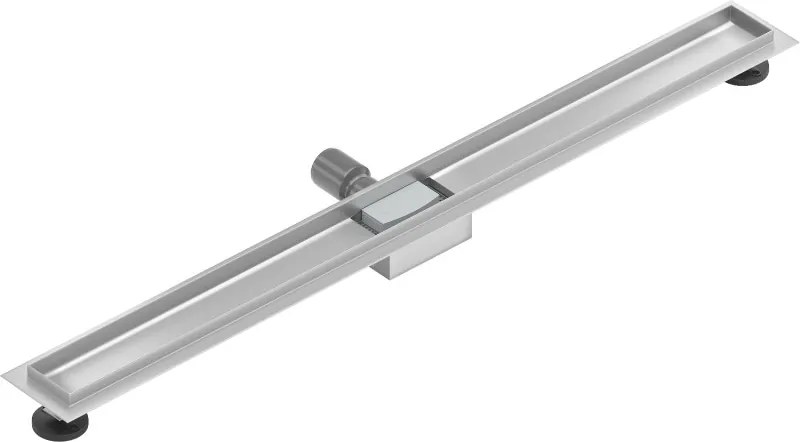 Mexen Flat korpus do odpływu liniowego 90 cm, inox - 1015090