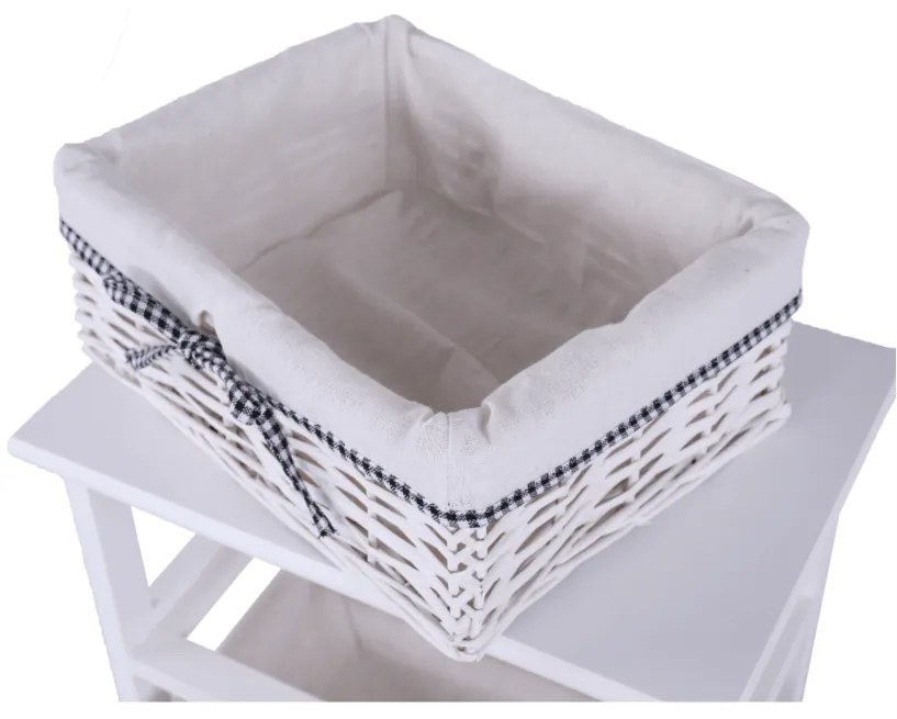 Komoda Ruby biały, 73 cm