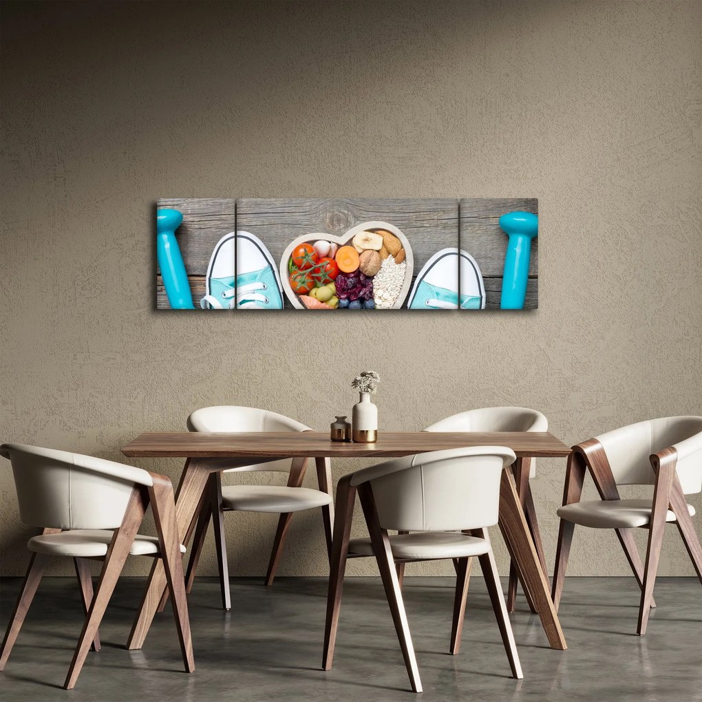 Obraz - Zdrowa kondycja (170x50 cm)