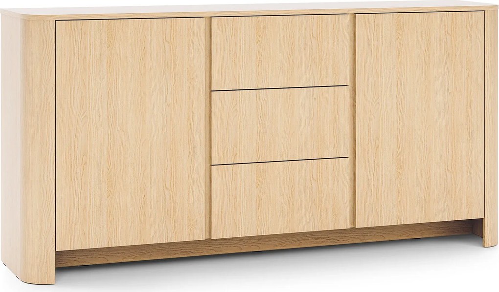 Duża komoda na ubrania z szufladami dąb vicenza G3-T25