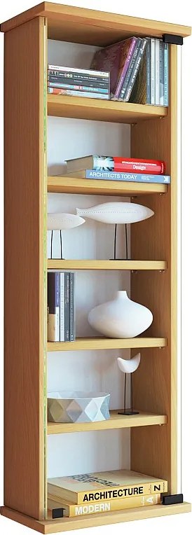 CD DVD Wall Shelf Szafka Loposa Drzwi szklane