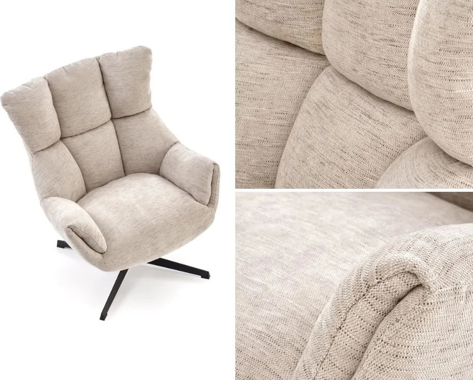 Obrotowy fotel wypoczynkowy Orinoko Halmar