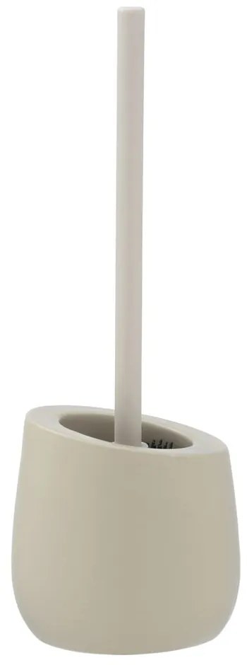 Ceramiczna szczotka do WC Wenko Badi Beige