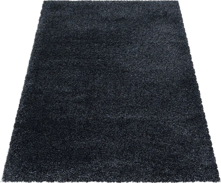 Antracytowy dywan 160x230 cm Fluffy – Ayyildiz Carpets