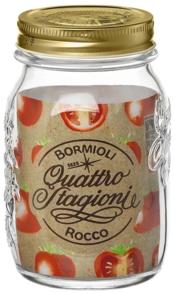 Bormioli Rocco Słoik z pokrywką Quattro Stagioni, 500 ml, , 500 ml