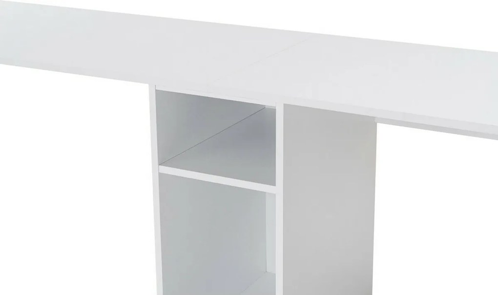 Biurko Twin White and Gold