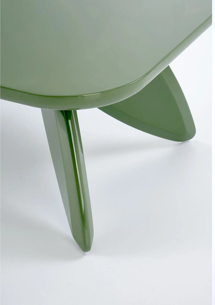 Stolik kawowy prostokątny Lumis 120 cm - zielony