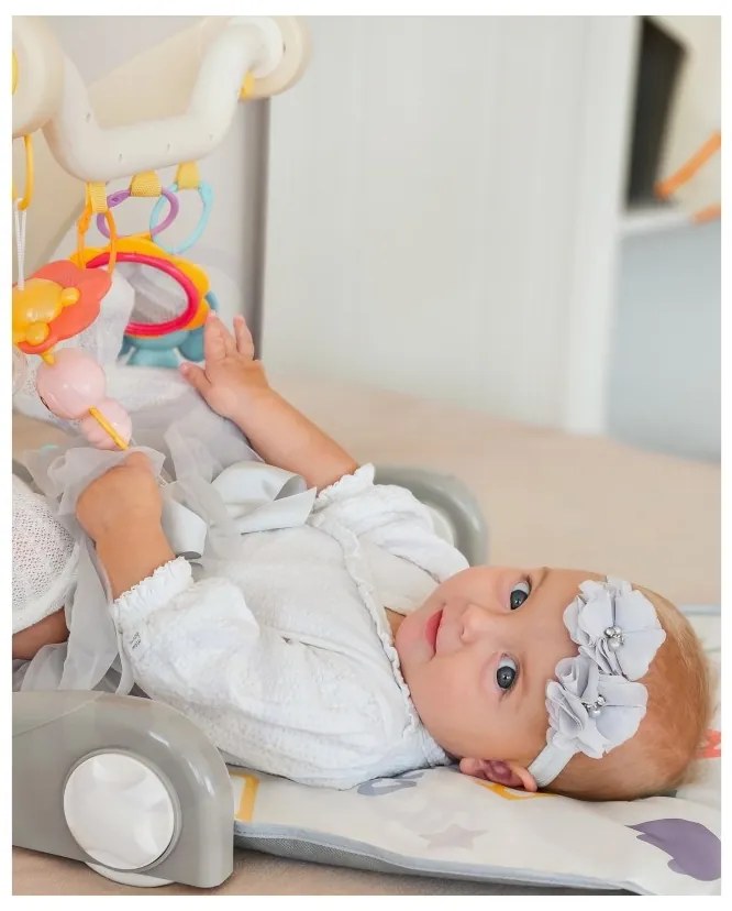 Woopie baby mata z pałąkiem pchacz 2w1 pianinko