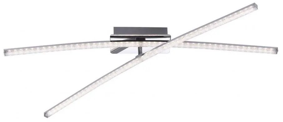 Leuchten Direkt 11292-17 - LED Żyrandol natynkowy SIMON 2xLED/8W/230V błyszczący chrom