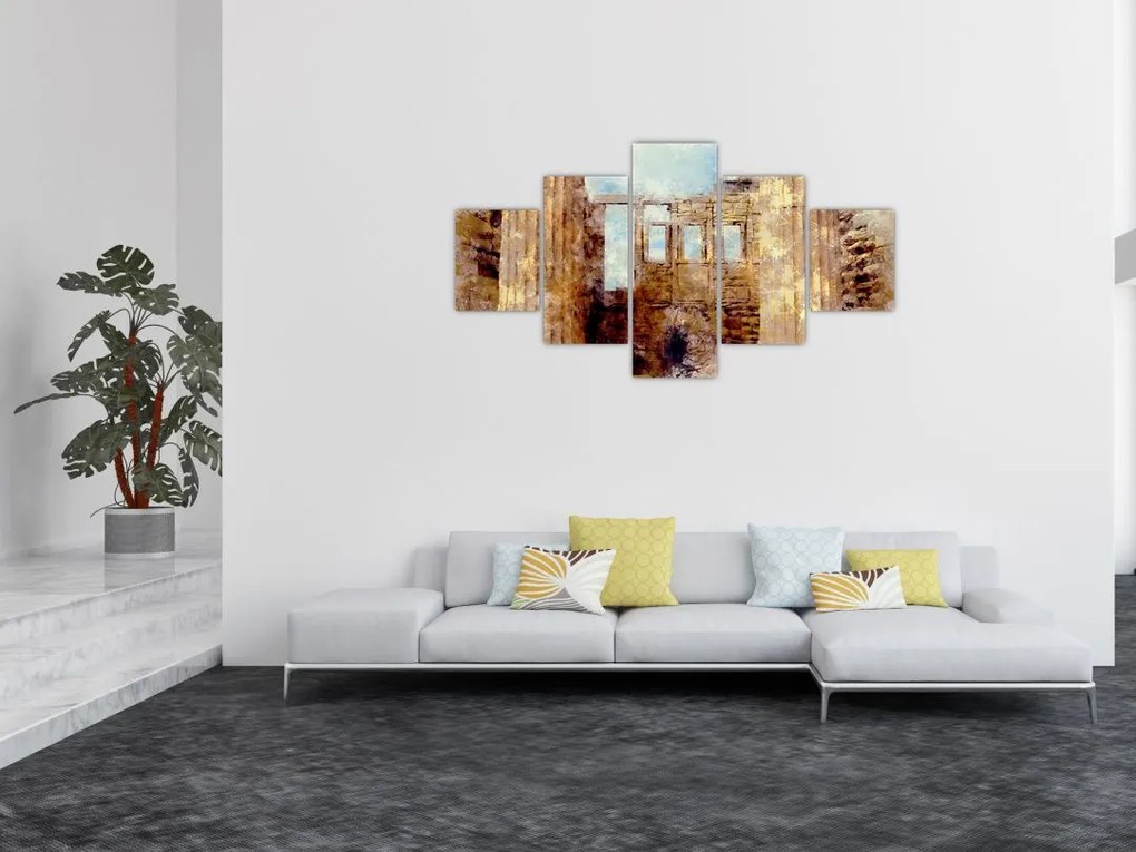 Obraz - Erechtejon, Ateny, Grecja (125x70 cm)