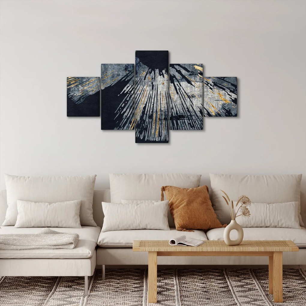 Obraz - Abstrakcja (125x70 cm)