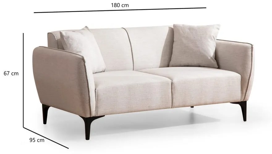 Biała sofa Belissimo – Balcab Home