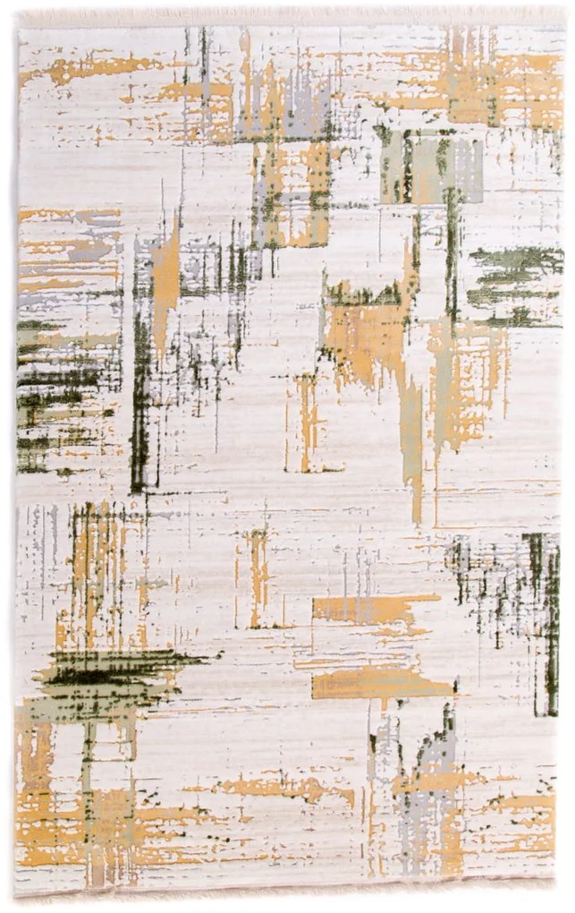 Dywan akrylowy Experience Marmur kremowo-zielony 160 cm x 230 cm