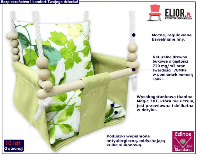 Huśtawka dla dzieci do ogrodu winogrona K6-S20