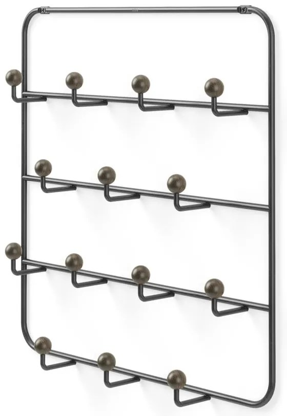Czarny metalowy wieszak na drzwi 36 cm Estique – Umbra