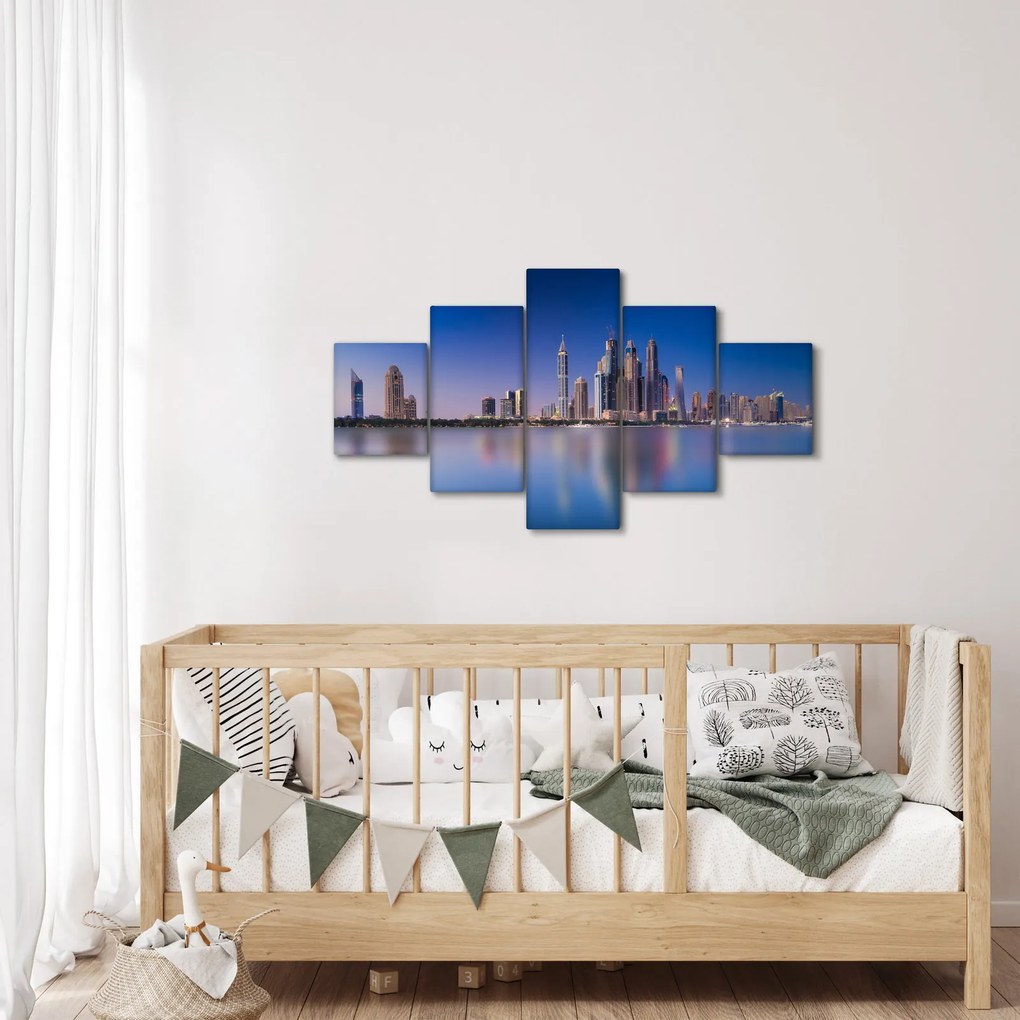Obraz drapaczy chmur (125x70 cm)